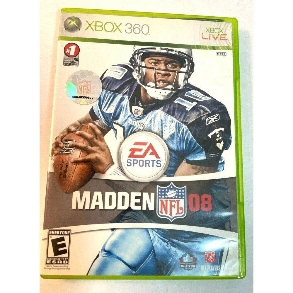 Madden NFL 08 (Microsoft Xbox 360, 2007) Football Video Game - Tested